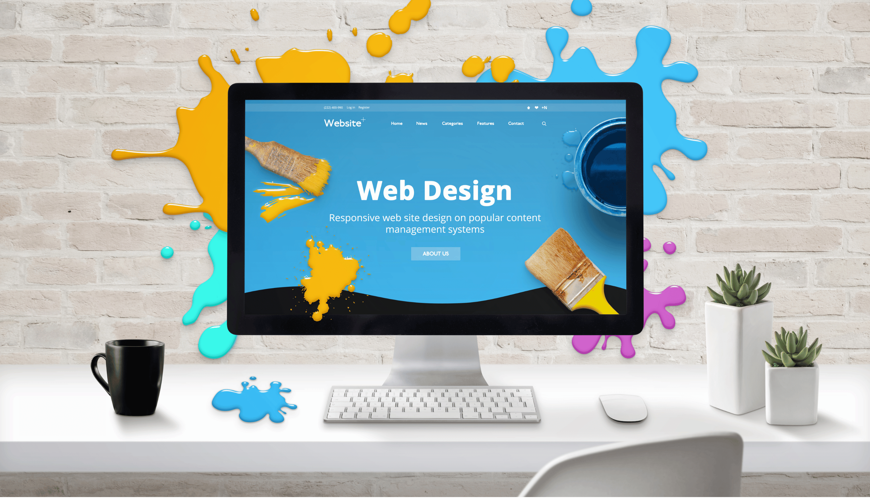 Website design through Auxentia.